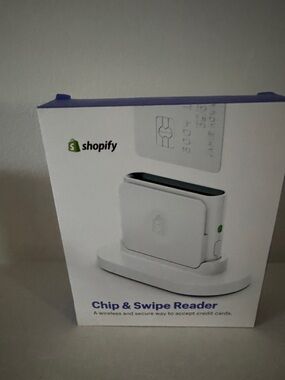 White Chip & Swipe Reader